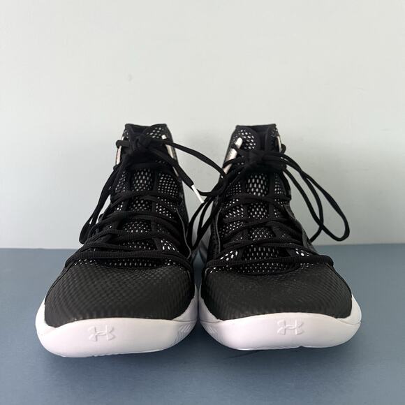Under Armour HOVR Havoc Black High Top Basketball Shoes Sneakers - Picture 2 of 8